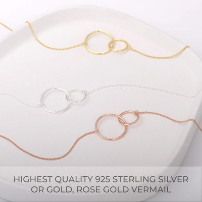 Mother Son Necklace, Mother Son Gift - Grace of Pearl