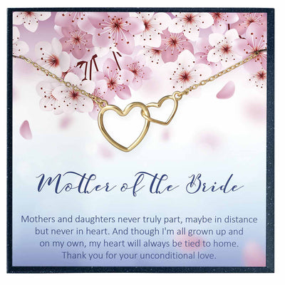 Mother of the Bride Gift from Daughter, Mother of the Bride Necklace - Grace of Pearl