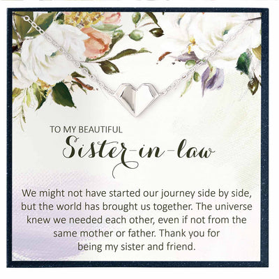 Sister in Law Wedding Gift from Sister in Law, Sister in Law Bracelet