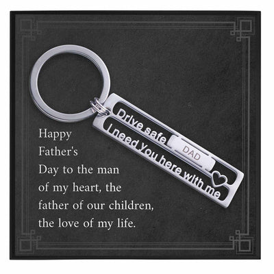 Fathers Day Gift For Keychain Dad - Grace of Pearl