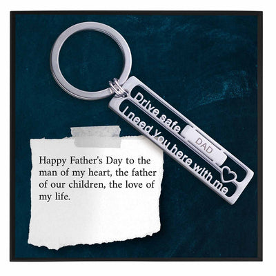 Fathers Day Gift For Keychain Dad - Grace of Pearl