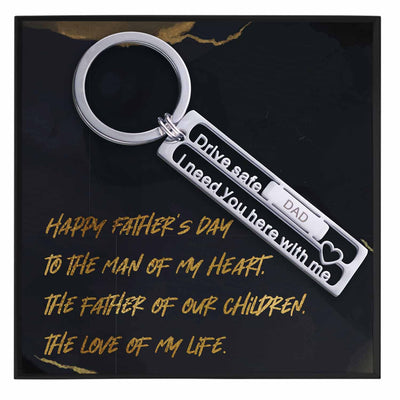 Fathers Day Gift For Keychain Dad - Grace of Pearl
