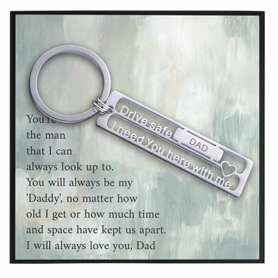 Fathers Day Gift For Keychain Husband - Grace of Pearl
