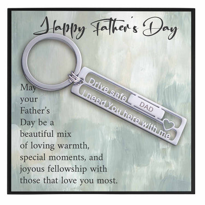 Fathers Day Keychain Gift - Grace of Pearl