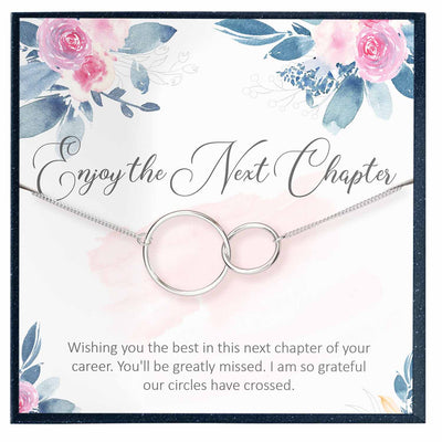 Enjoy Next Chapter Gift for Coworker Leaving Gift - Grace of Pearl