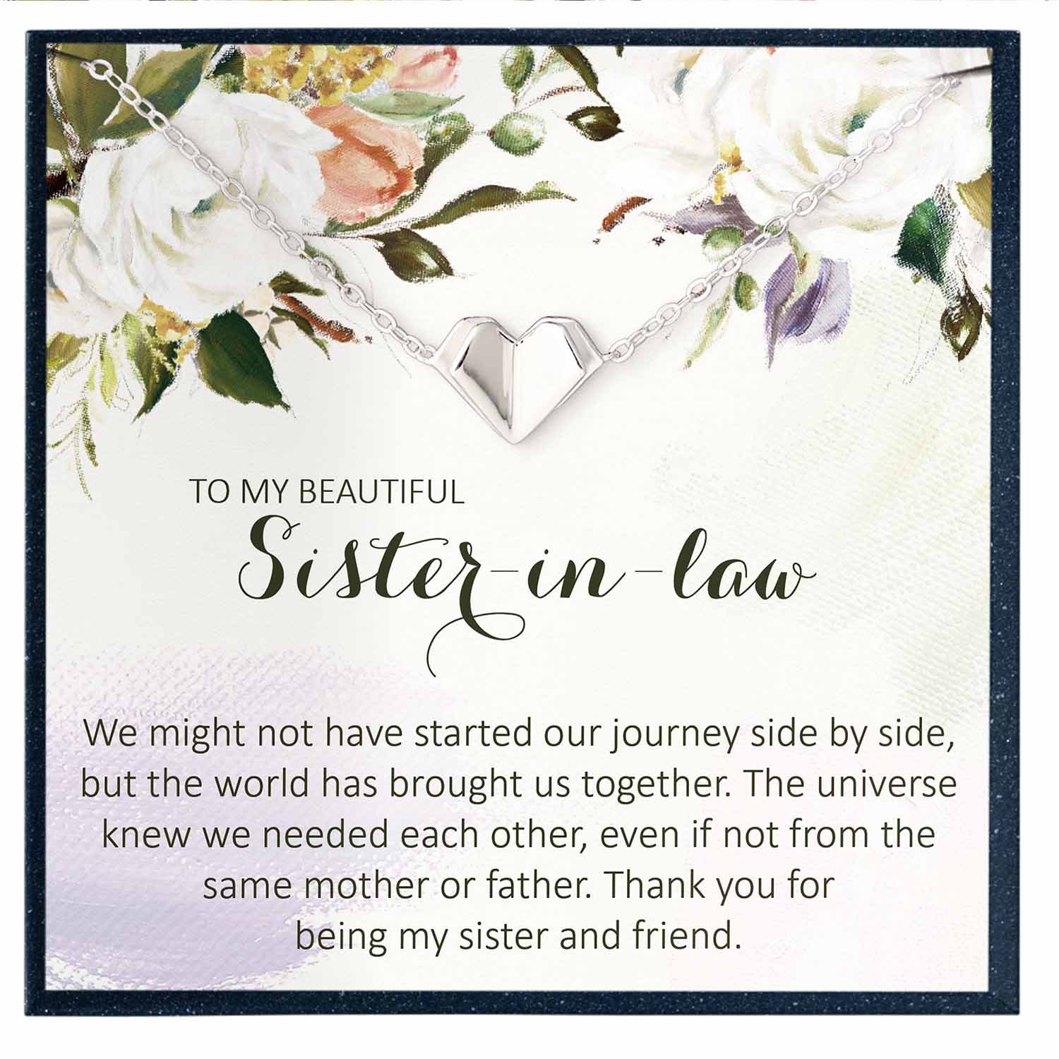 Sister in Law Wedding Gift from Sister in Law, Sister in Law Bracelet