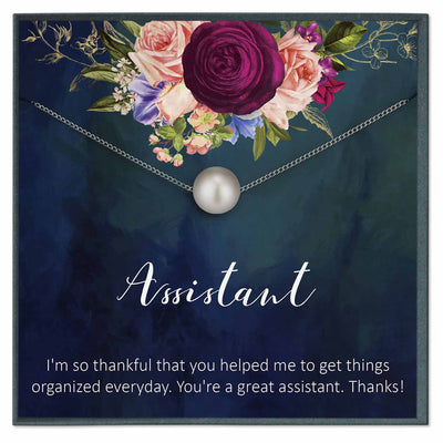 Assistant Appreciation Gift, Thank You Gift for Assistant - Grace of Pearl