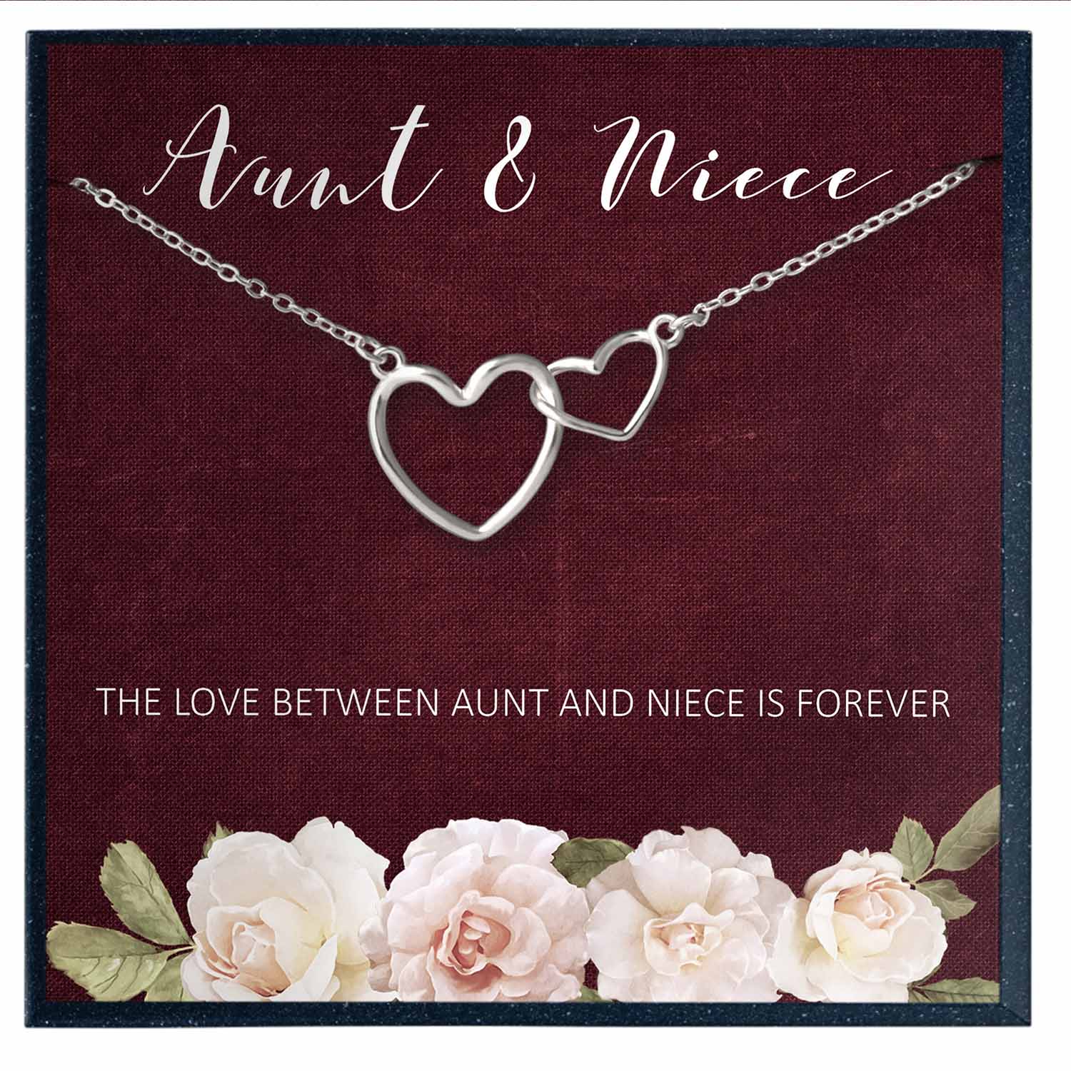 Aunt Niece Necklace, Aunt Niece Gift - Grace of Pearl