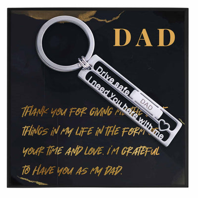 Best Dad Keychain Gift - Grace of Pearl