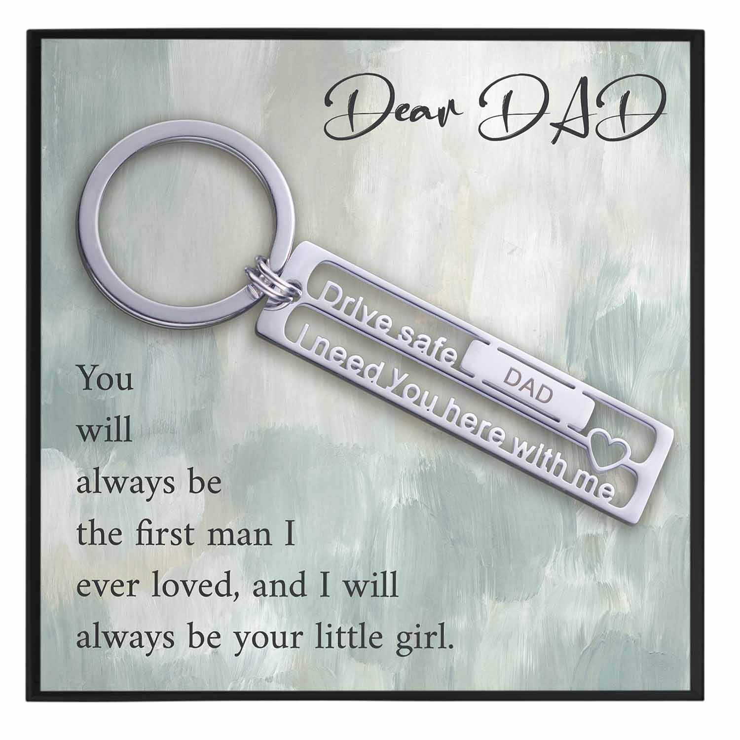 Dad Gift From Keychain Daughter - Grace of Pearl