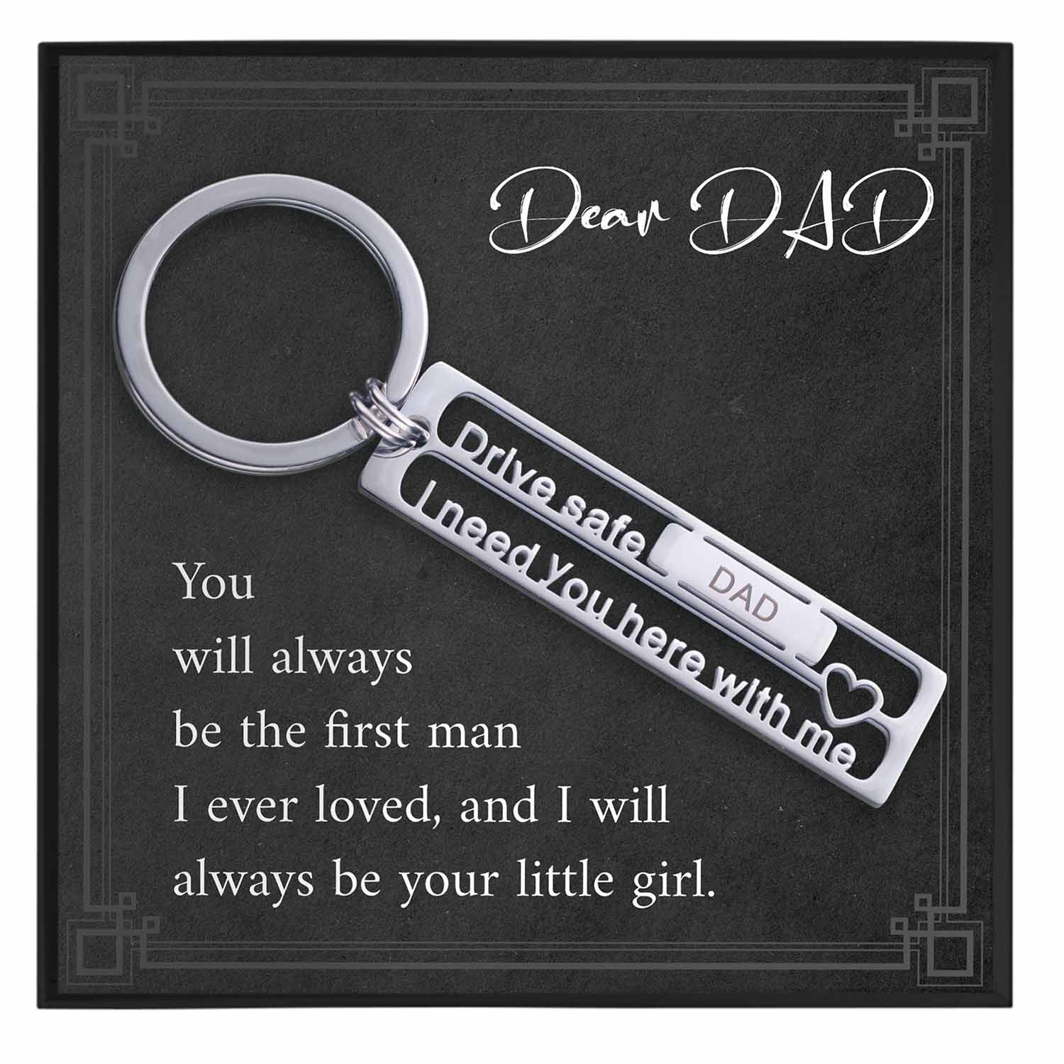 Dad Gift From Keychain Daughter - Grace of Pearl