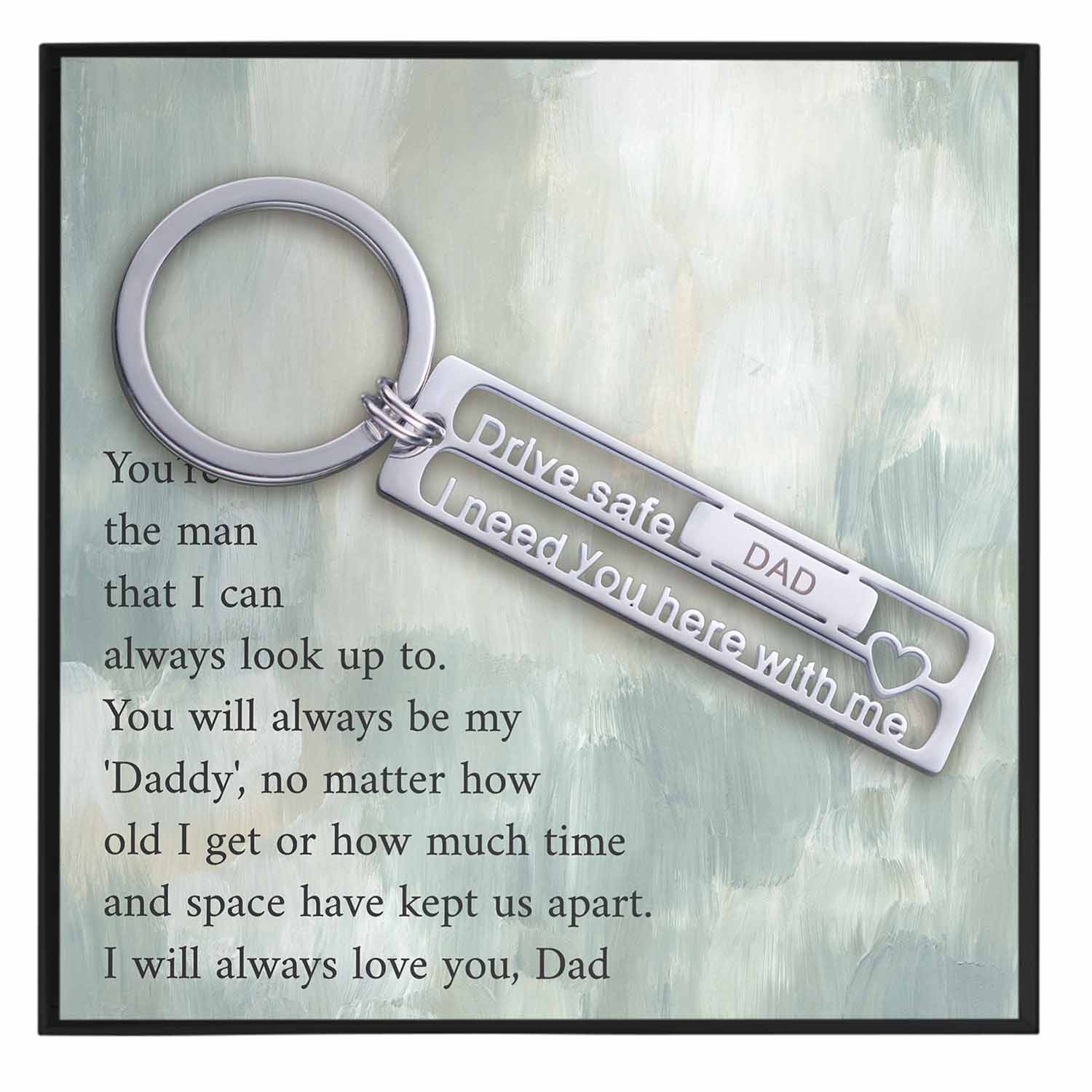 Fathers Day Gift For Keychain Husband - Grace of Pearl