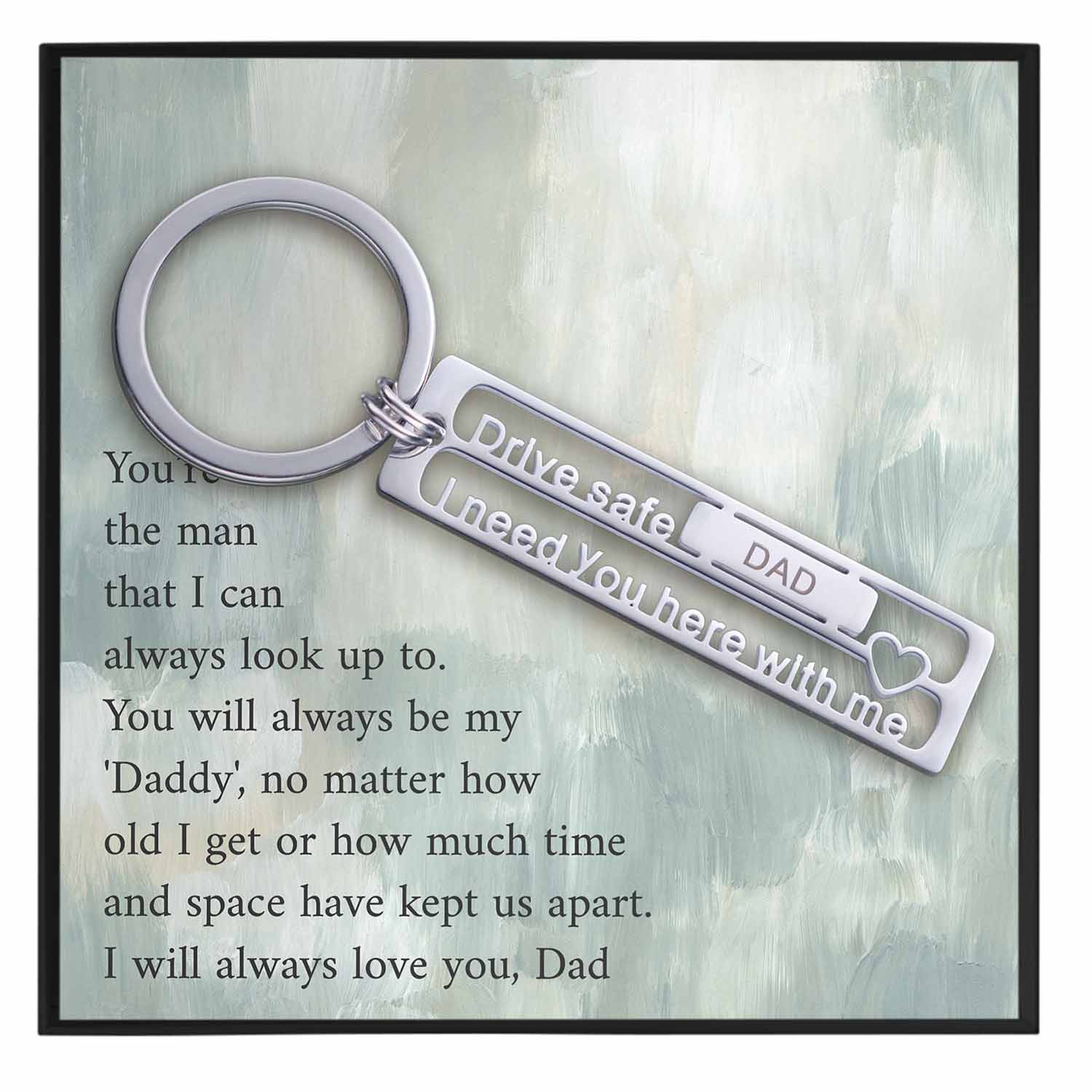 Fathers Day Gift For Keychain Husband