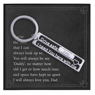 Fathers Day Gift For Keychain Husband - Grace of Pearl