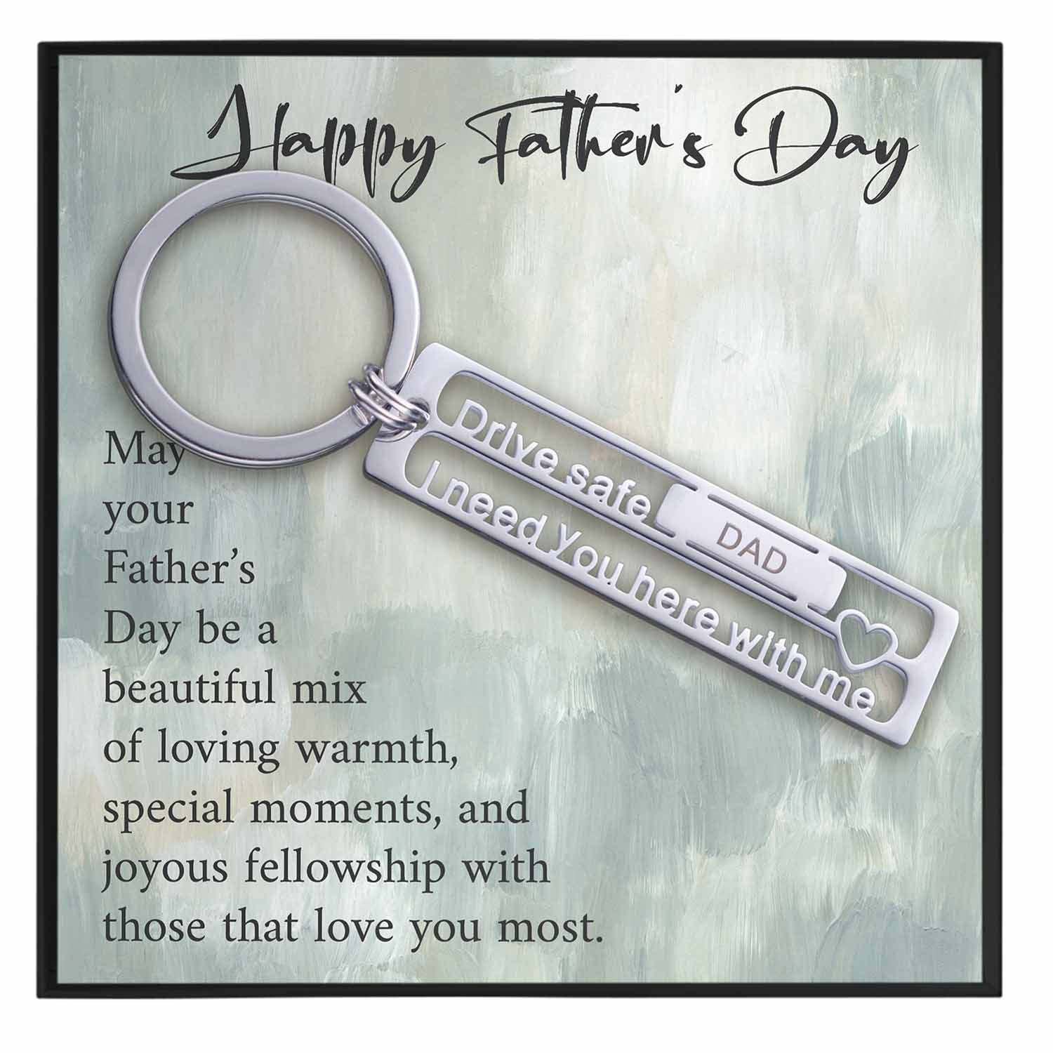 Fathers Day Keychain Gift - Grace of Pearl