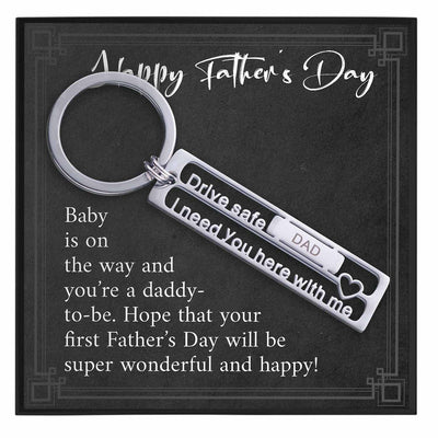 Happy Fathers Day Keychain Gift - Grace of Pearl