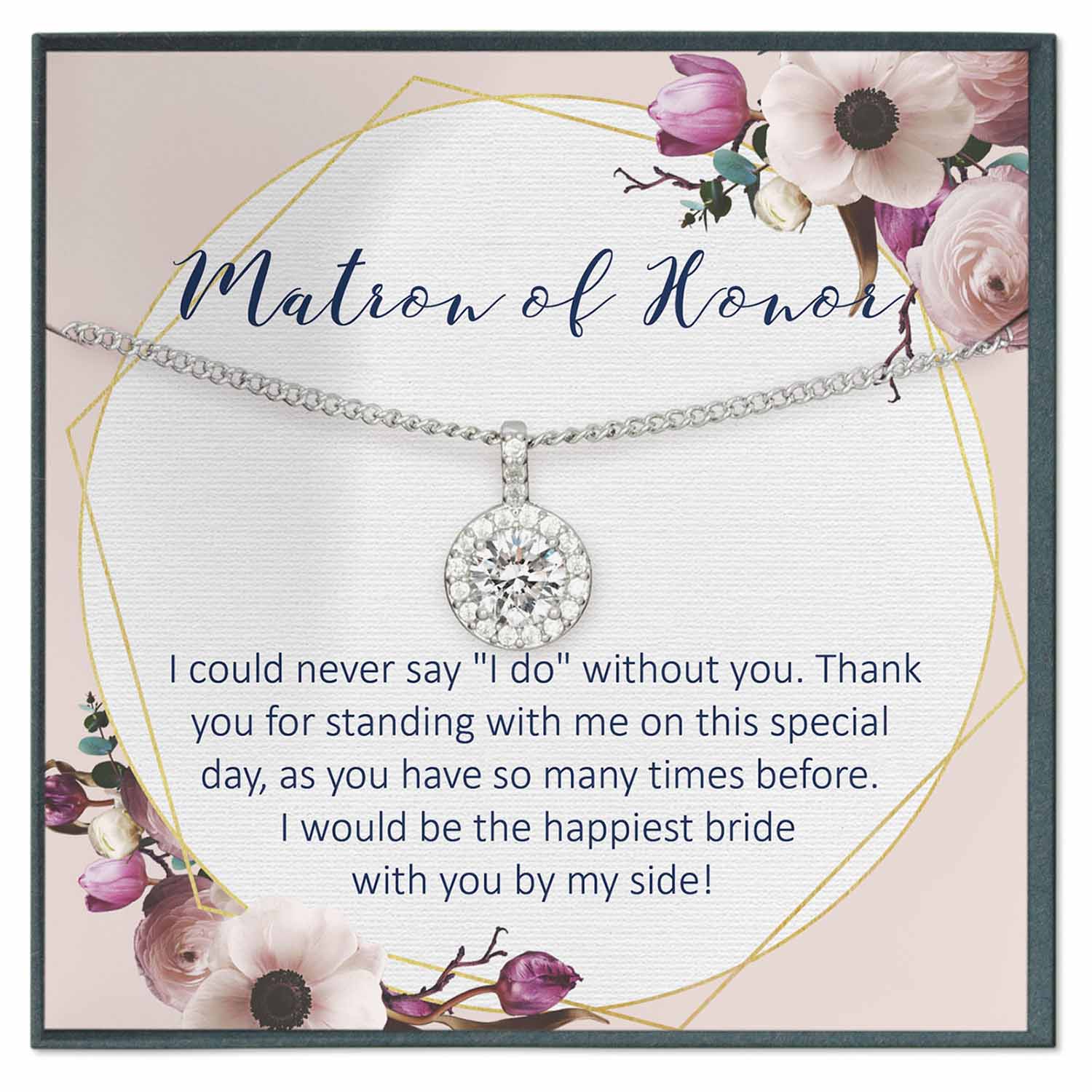 Matron of Honor Proposal Gift - Grace of Pearl