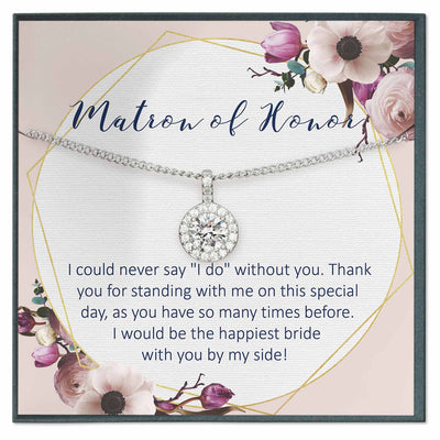 Matron of Honor Proposal Gift - Grace of Pearl