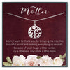 Mom Gift, Mom Life Tree Necklace Gift - Grace of Pearl