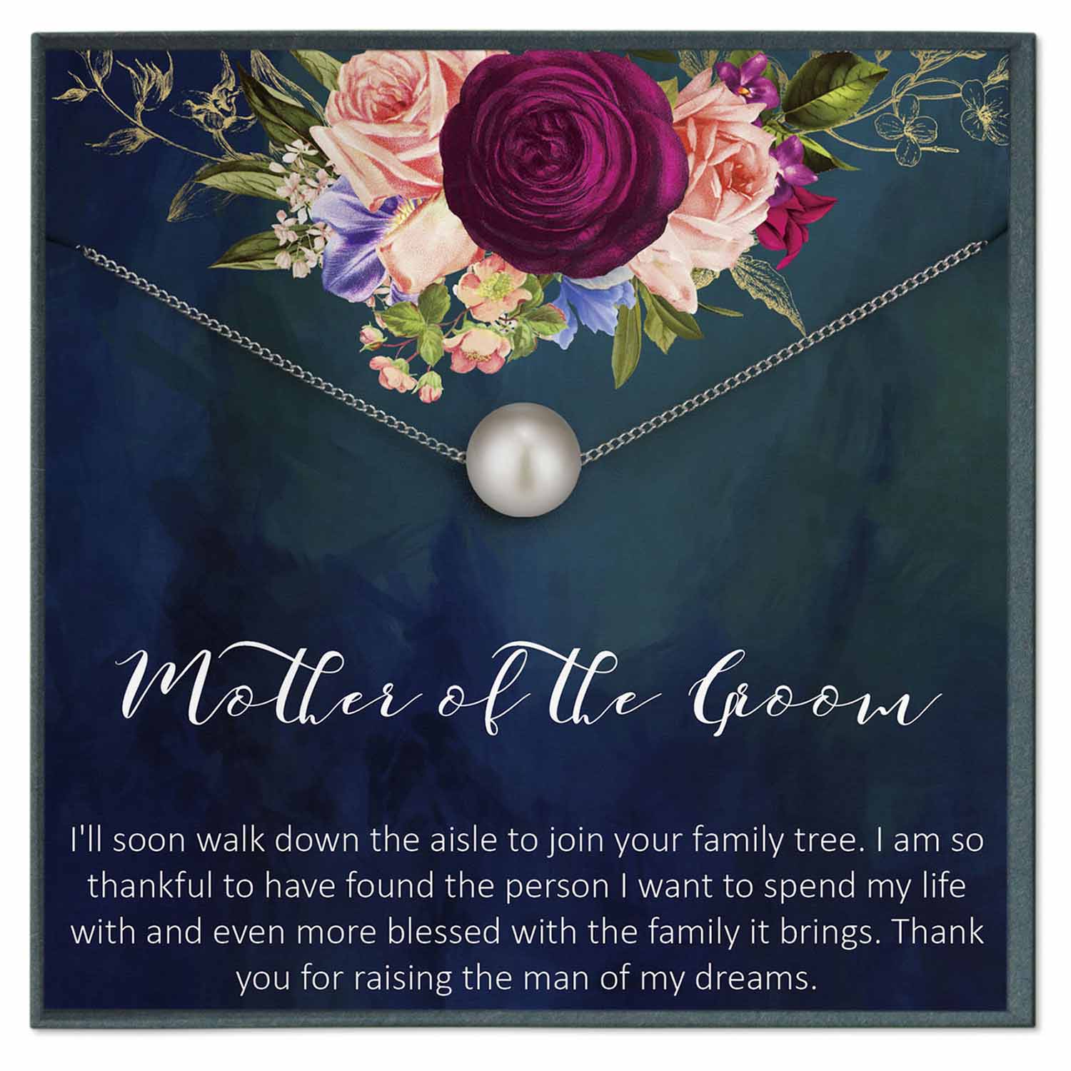 Mother of the Groom Gift from Bride, Future Mother in Law Wedding Gift