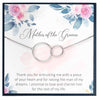 Mother of the Groom Gift from Bride, Mother in Law Necklace Gift - Grace of Pearl