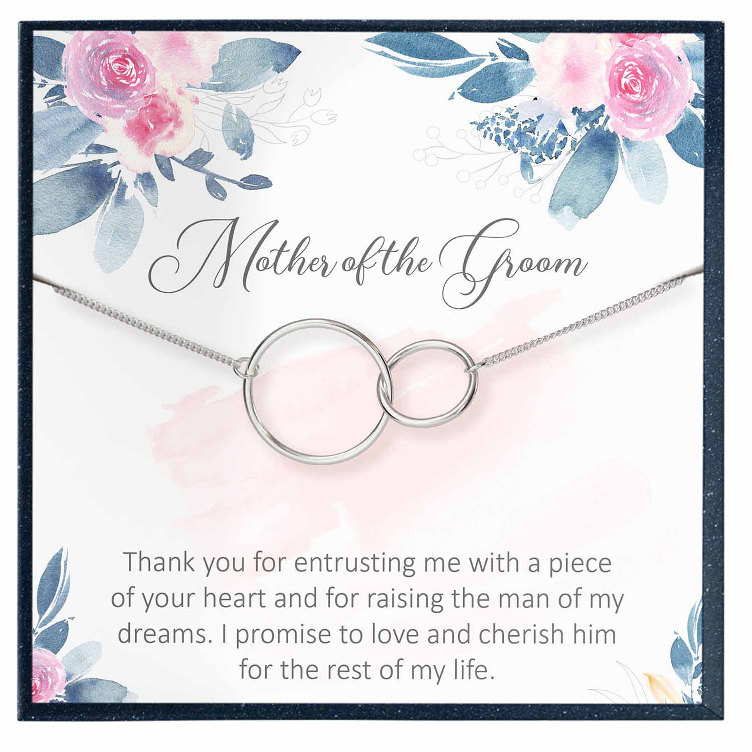 Mother of the Groom Gift from Bride, Mother in Law Necklace Gift