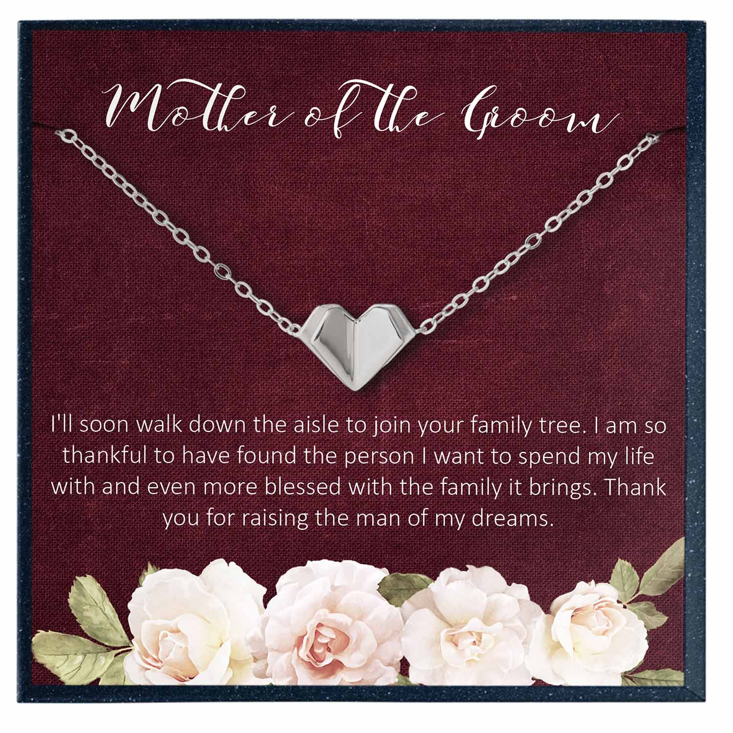 Mother of the Groom Gift from Bride, Future Mother in Law Wedding Gift - Grace of Pearl