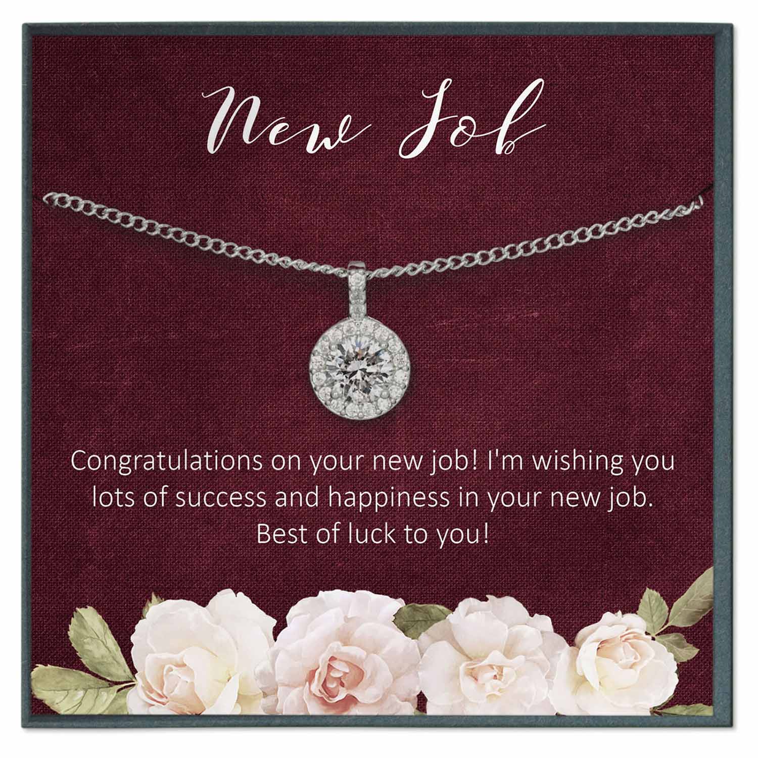 New Job Gift Necklace - Grace of Pearl