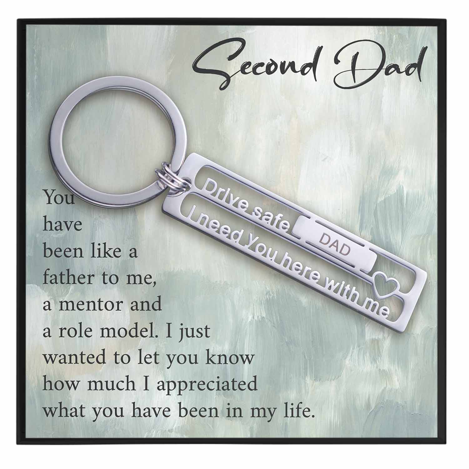 Second Dad Keychain Gift - Grace of Pearl