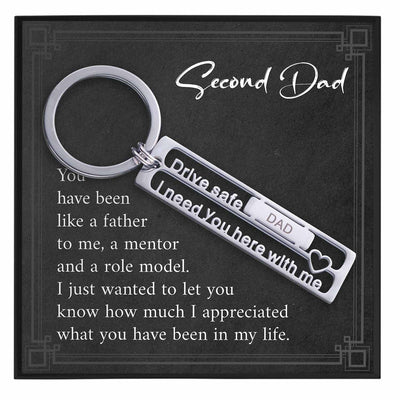 Second Dad Keychain Gift - Grace of Pearl