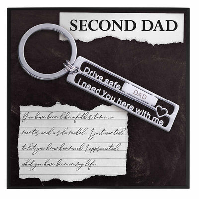 Second Dad Keychain Gift - Grace of Pearl